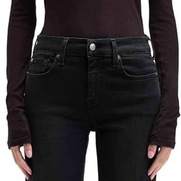 7 For All Mankind – Women’s DOJO model jeans, size 26 or 31 black - Picture 4 of 6